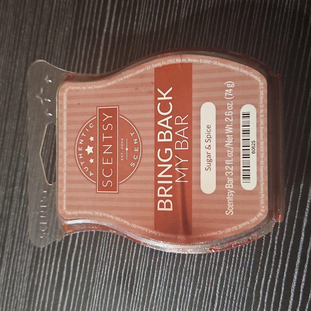 Sugar And Spice Scentsy wax